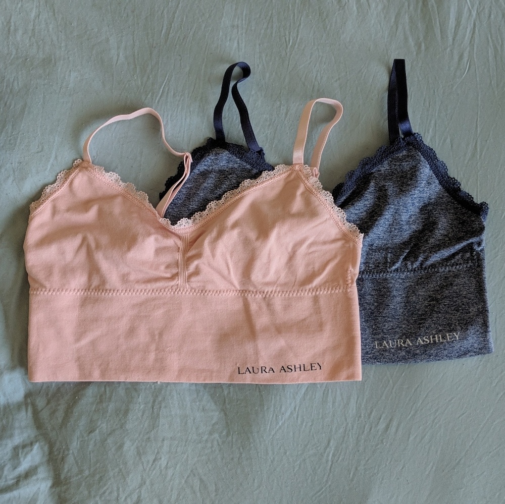 Laura Ashley Two Pack Bralette
